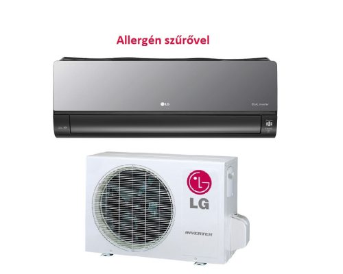 LG AM12BP ART COOL Mirror oldalfali monosplit klíma 3,5kW