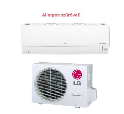 LG DELUXE DC09RK oldalfali monosplit klíma 2,5 kW