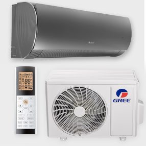   Gree Dark PRO GWH09ACCXB-K6DNA1G oldalfali monosplit klíma 2,7 kW