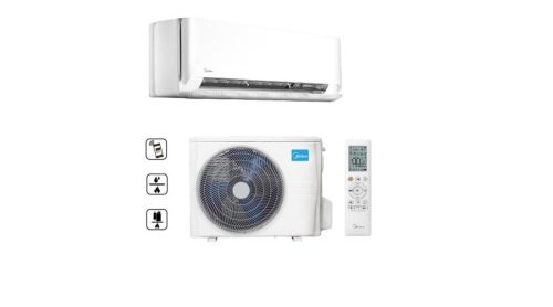 Midea Breezeless E oldalfali monosplit klíma (2,8 kW)